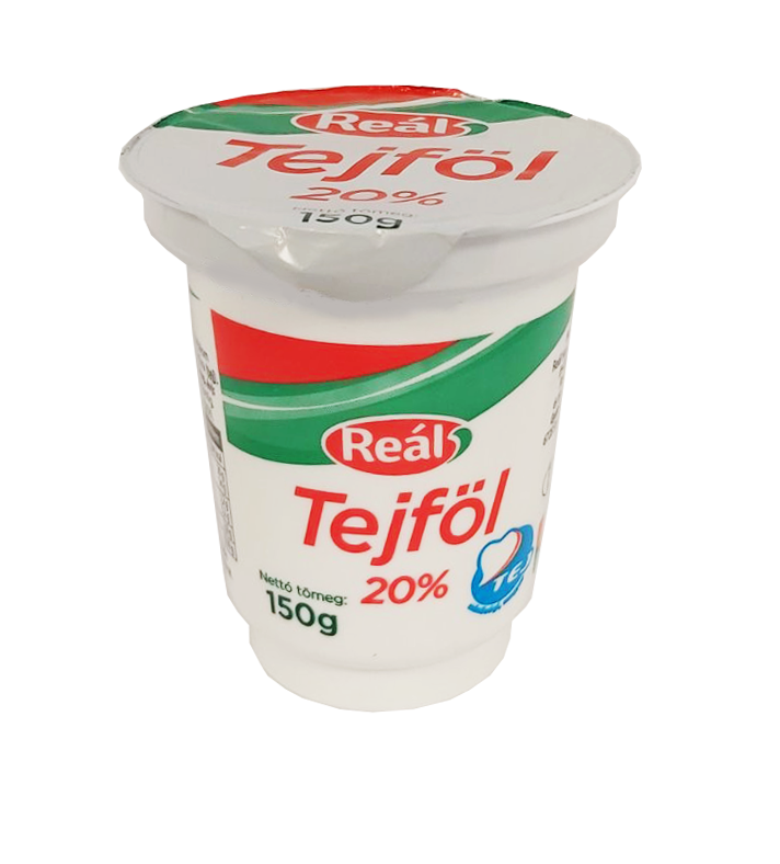 Reál tejföl 20% 150g